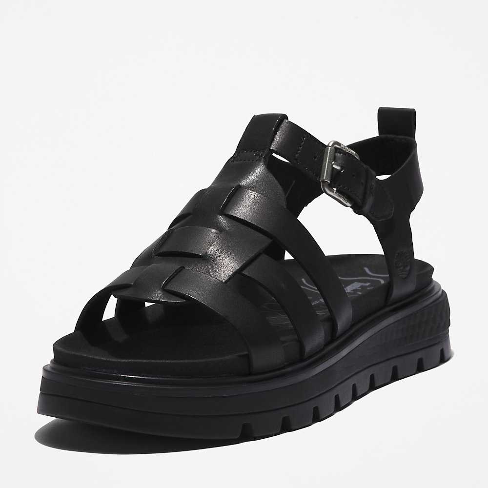 Women's Timberland GreenStride™ Sandals Black | UAE-6791508