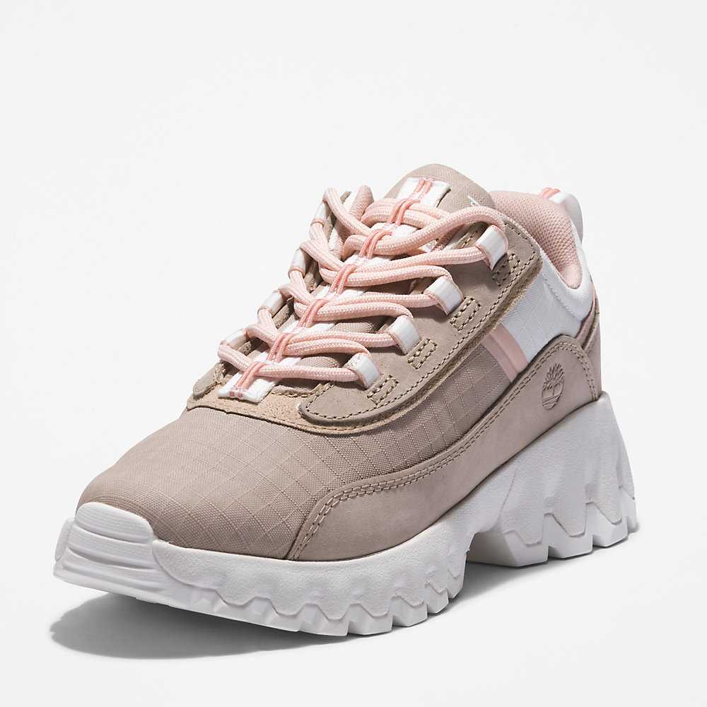 Women's Timberland GreenStride™ TBL® Edge Sneakers Light Beige | UAE-2190587