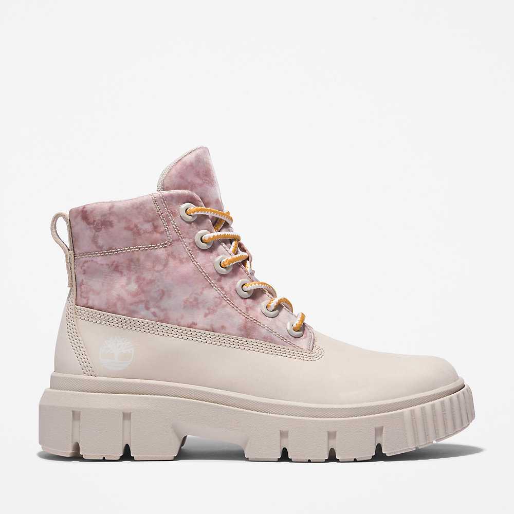 Women\'s Timberland Greyfield Waterproof Boots White | UAE-1059347