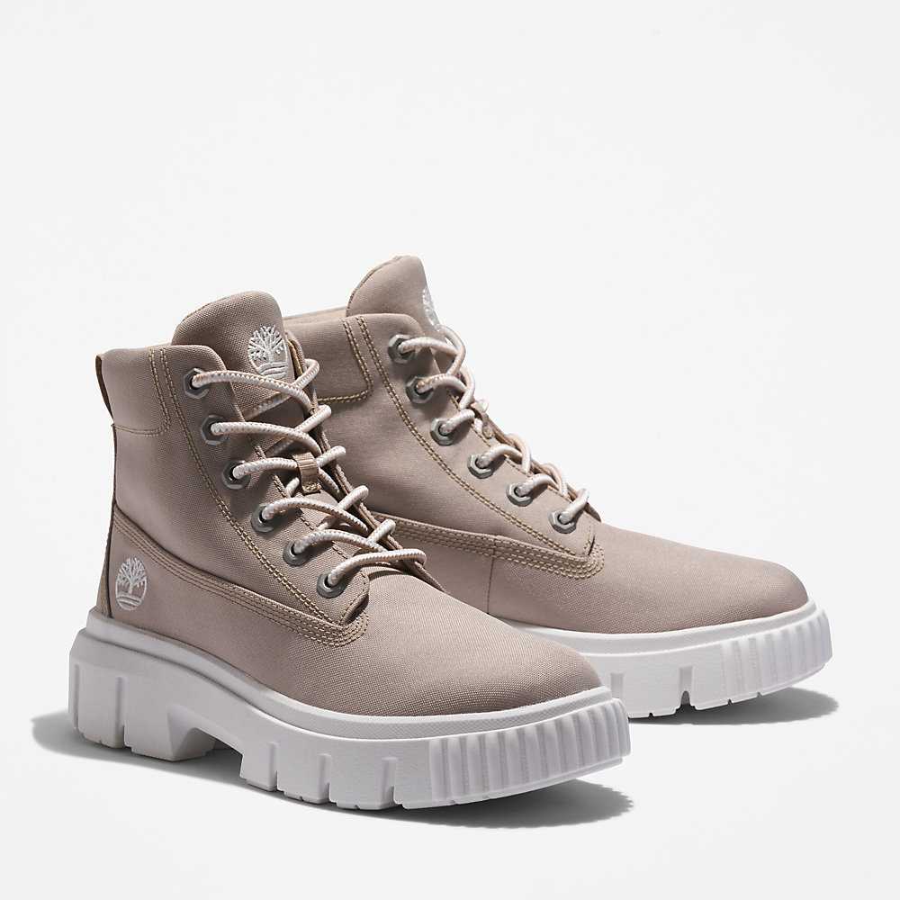 Women's Timberland Greyfield Waterproof Boots Light Beige | UAE-2915780