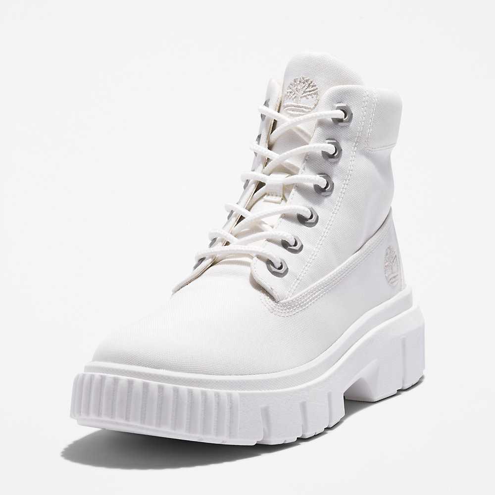 Women's Timberland Greyfield Waterproof Boots White | UAE-4658103