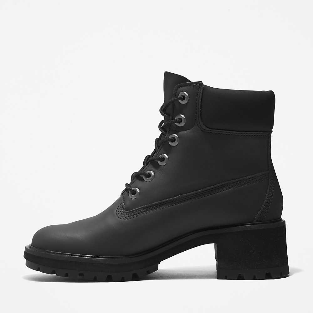 Women's Timberland Kinsley Heeled Boots Black | UAE-8426703