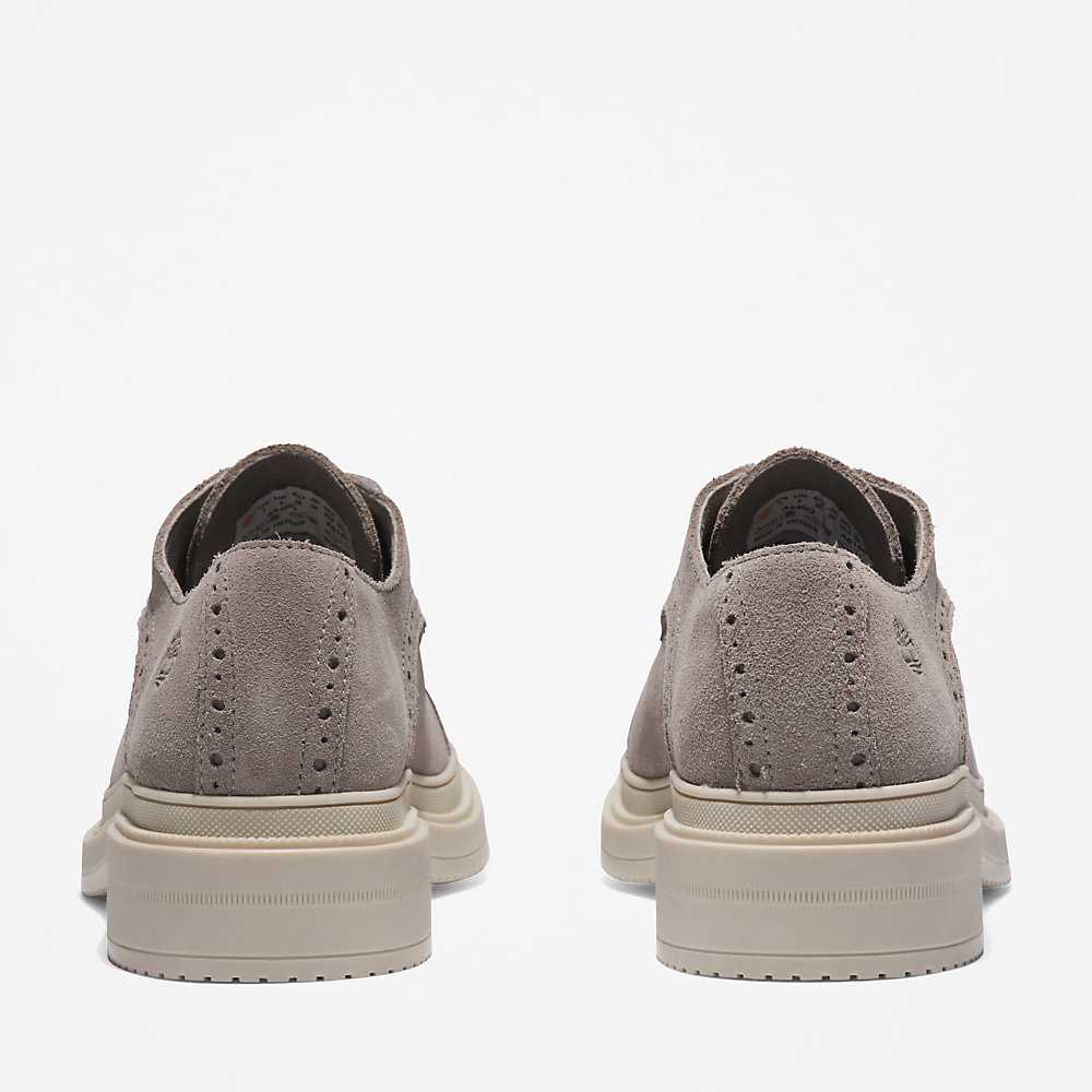 Women's Timberland Lisbon Lane Oxfords Shoes Grey | UAE-9284175