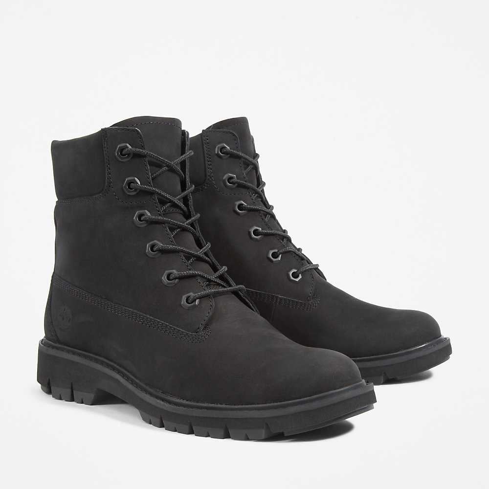 Women's Timberland Lucia Way Lace Up Boots Black | UAE-7019285