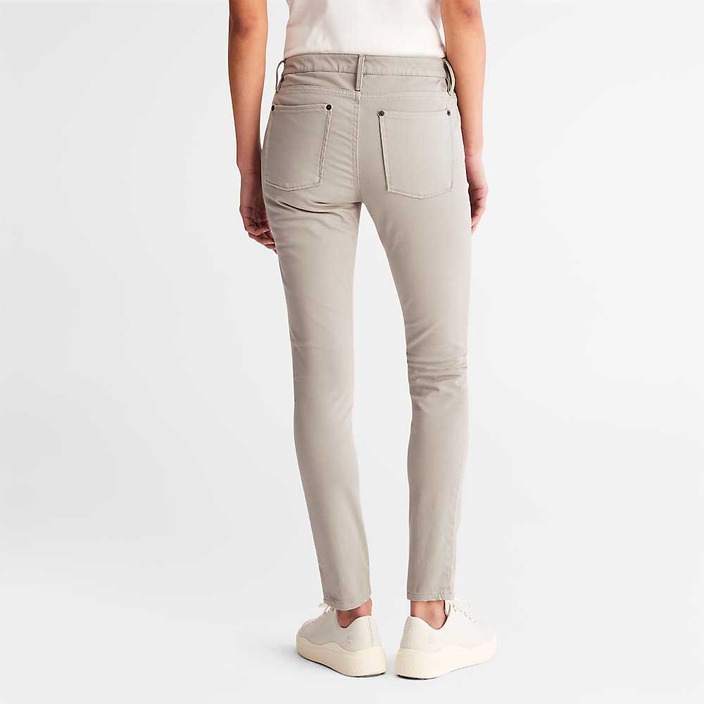 Women's Timberland Mid-rise Pants Grey | UAE-1076482