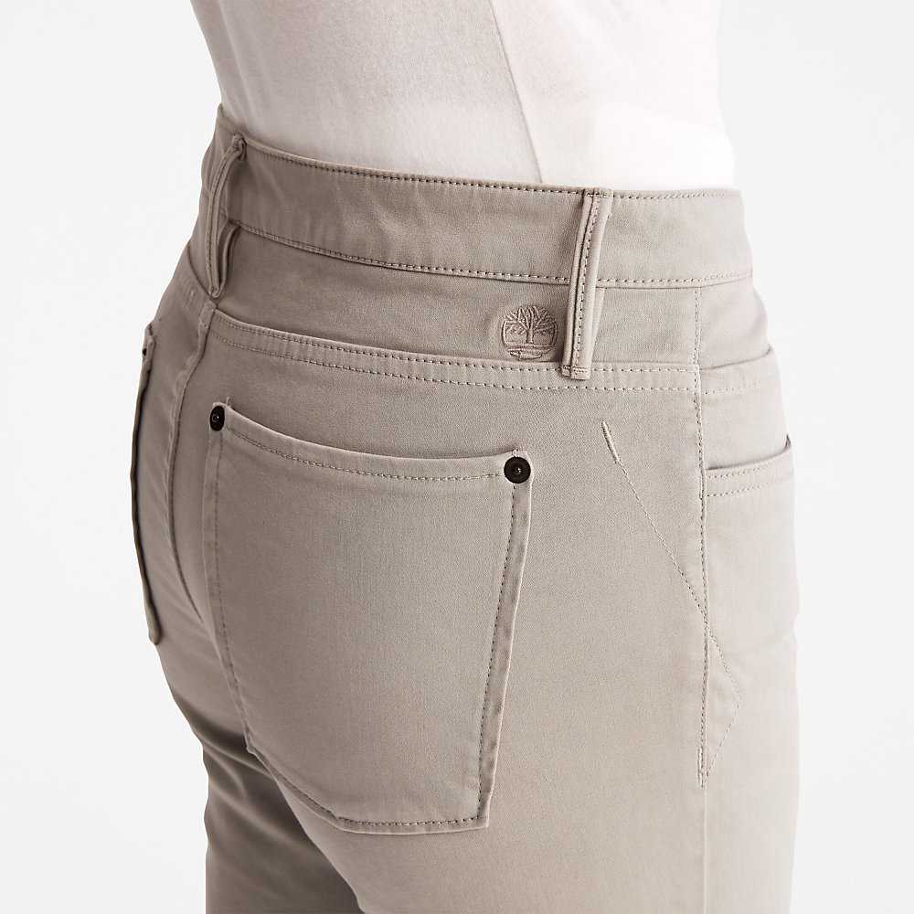 Women's Timberland Mid-rise Pants Grey | UAE-1076482