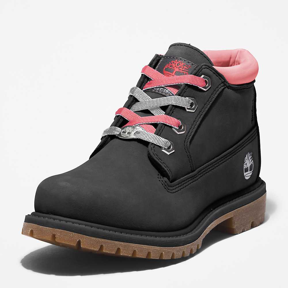 Women's Timberland Nellie Chukka Boots Black | UAE-1240586