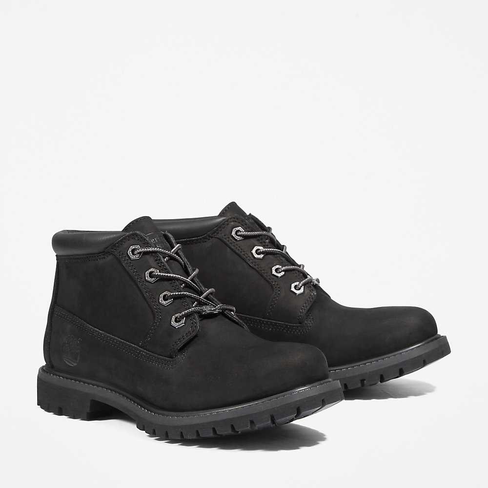 Women's Timberland Nellie Chukka Boots Black | UAE-4398650