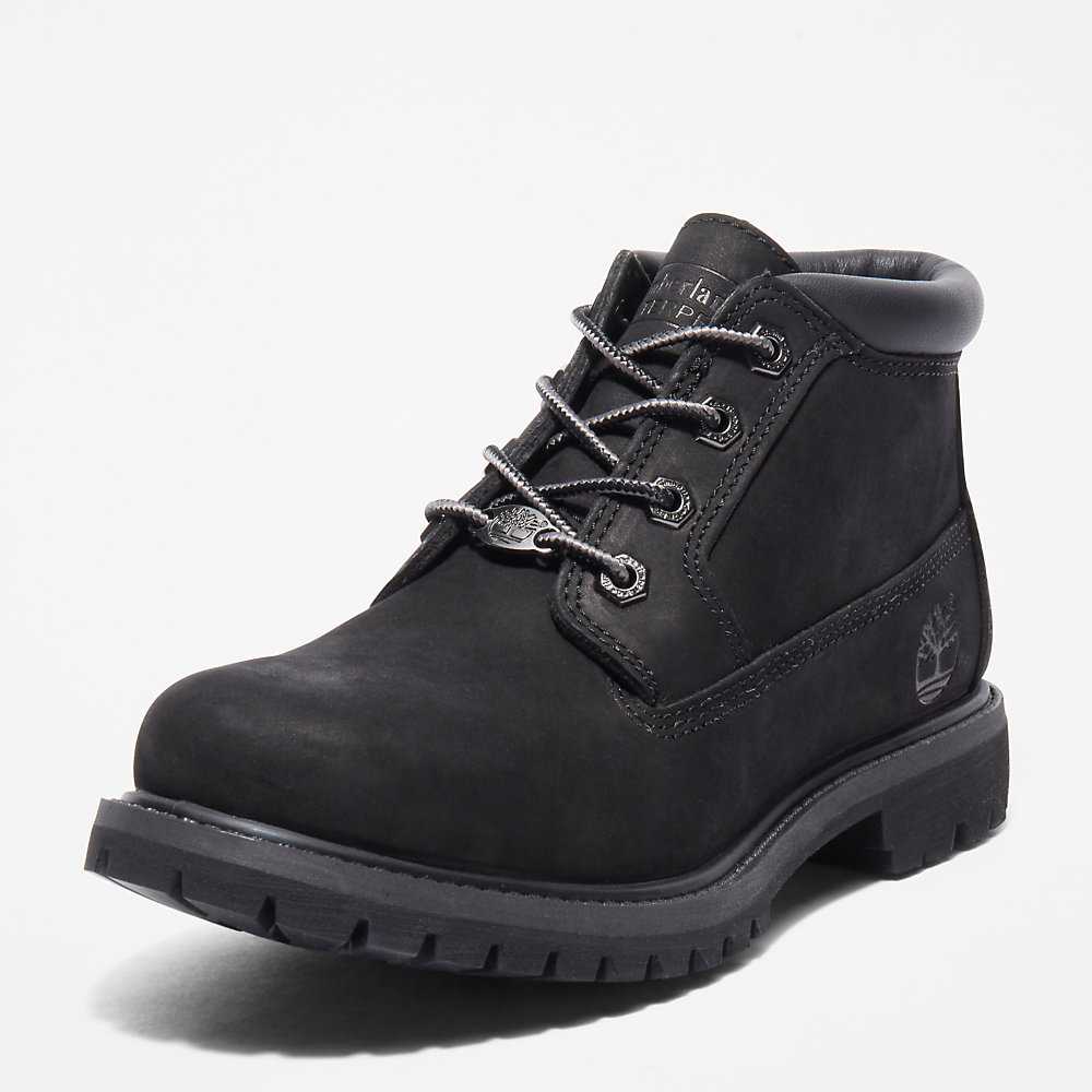 Women's Timberland Nellie Chukka Boots Black | UAE-4398650