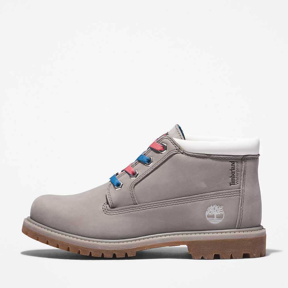 Women's Timberland Nellie Chukka Boots Grey | UAE-4326089