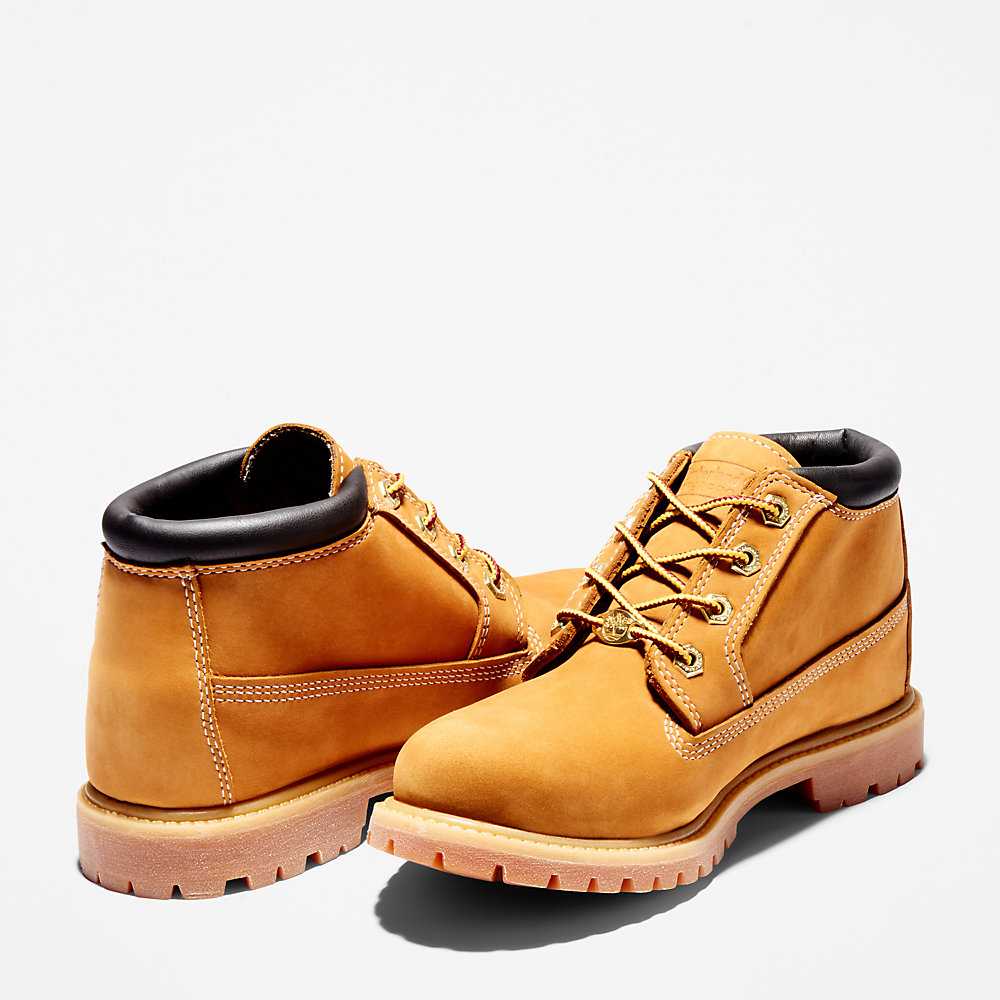 Women's Timberland Nellie Chukka Boots Yellow | UAE-8462190