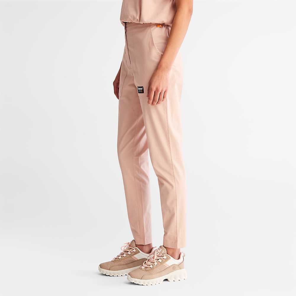 Women's Timberland Progressive Utility Pants Pink | UAE-4756102