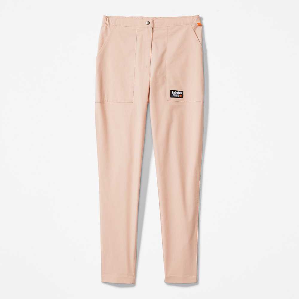 Women's Timberland Progressive Utility Pants Pink | UAE-4756102