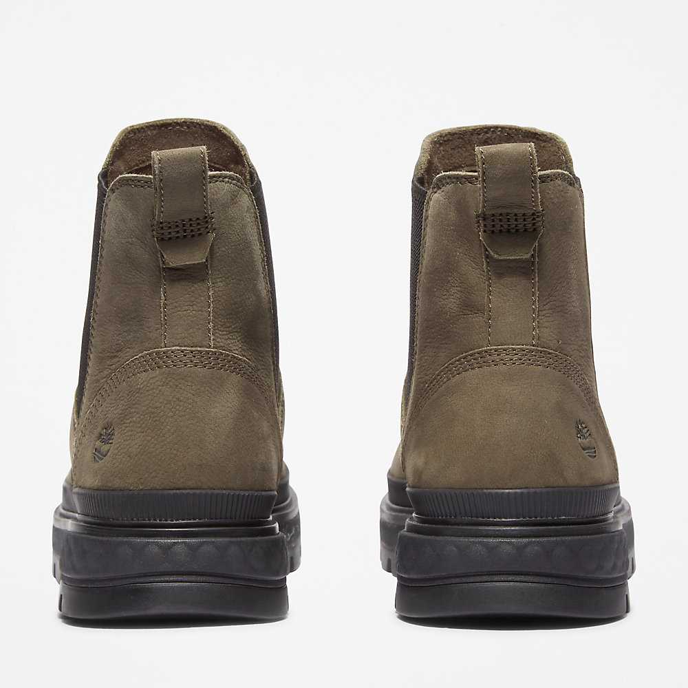 Women's Timberland Ray City Chelsea Boots Dark Green | UAE-7463520