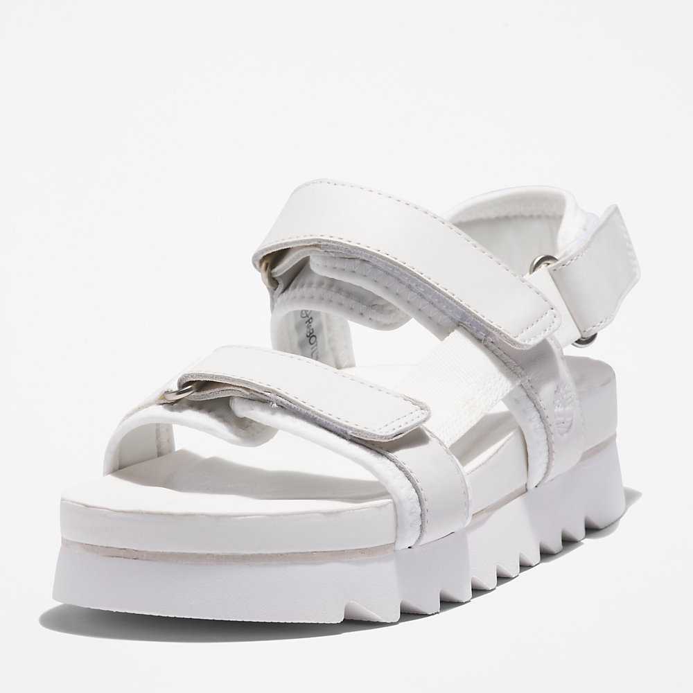 Women's Timberland Santa Monica Sunrise Sandals White | UAE-6741203