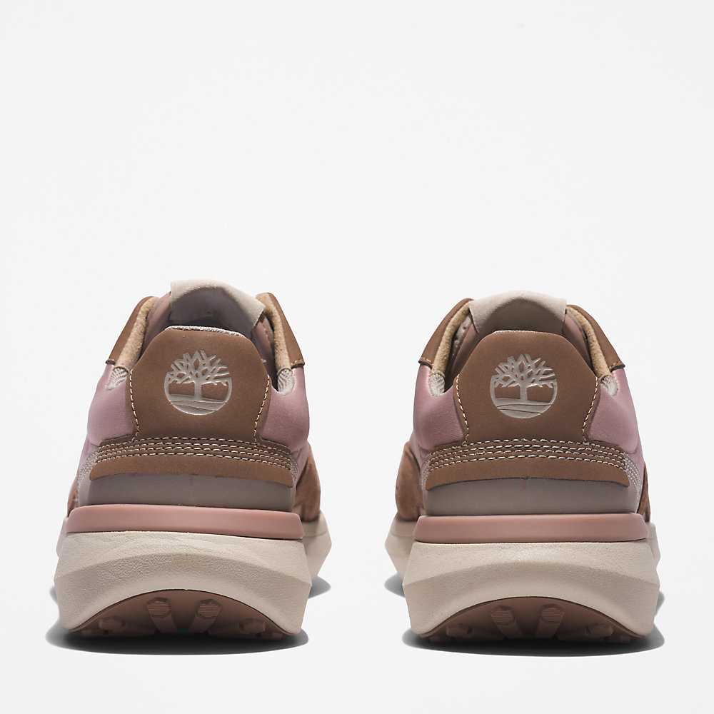 Women's Timberland Seoul City Sneakers Light Pink | UAE-7321605