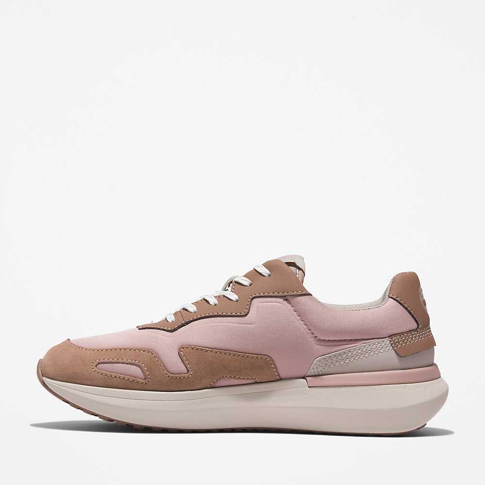 Women's Timberland Seoul City Sneakers Light Pink | UAE-7321605