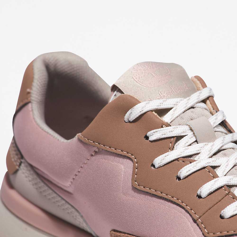 Women's Timberland Seoul City Sneakers Light Pink | UAE-7321605