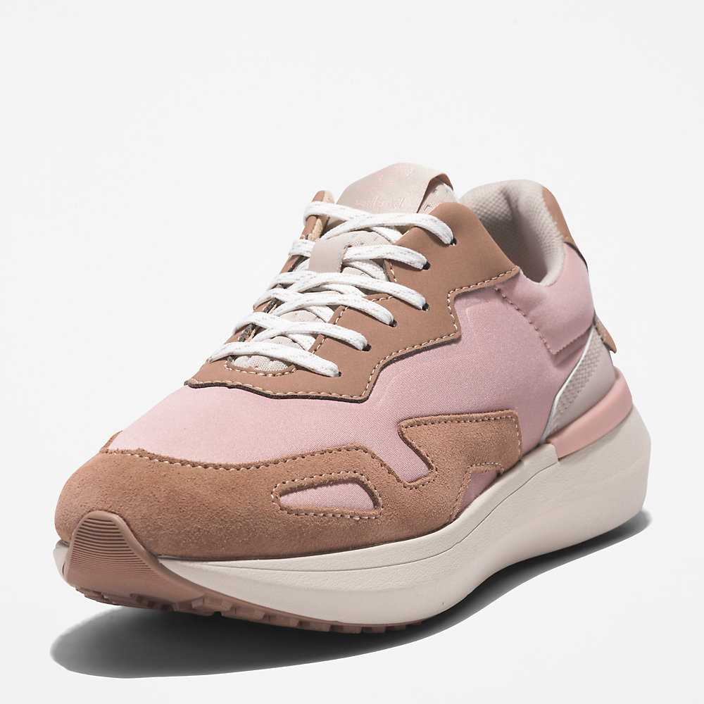 Women's Timberland Seoul City Sneakers Light Pink | UAE-7321605