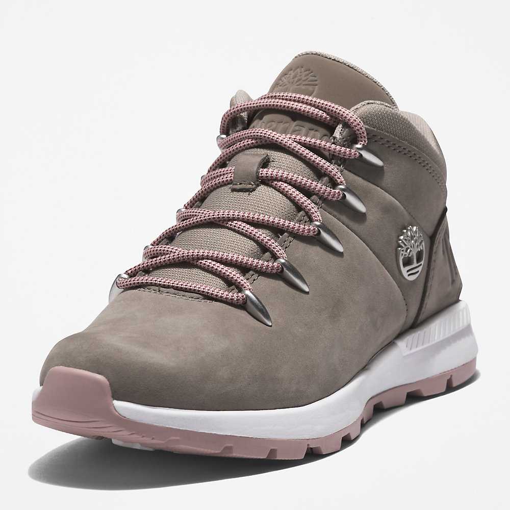 Women's Timberland Sprint Trekker Hiking Boots Grey | UAE-2579341