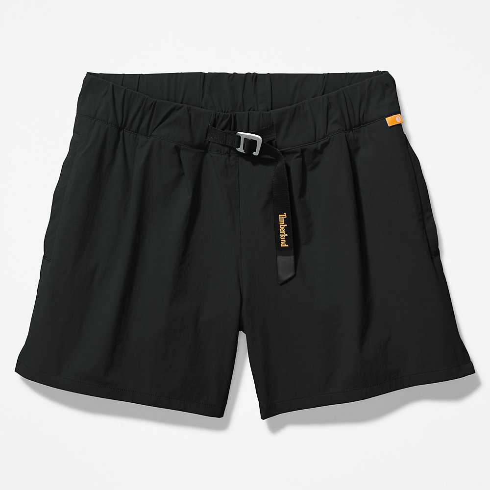 Women's Timberland Technical Shorts Black | UAE-0917463