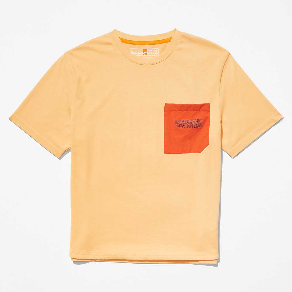 Women's Timberland TimberCHILL™ T Shirts Orange | UAE-6528349