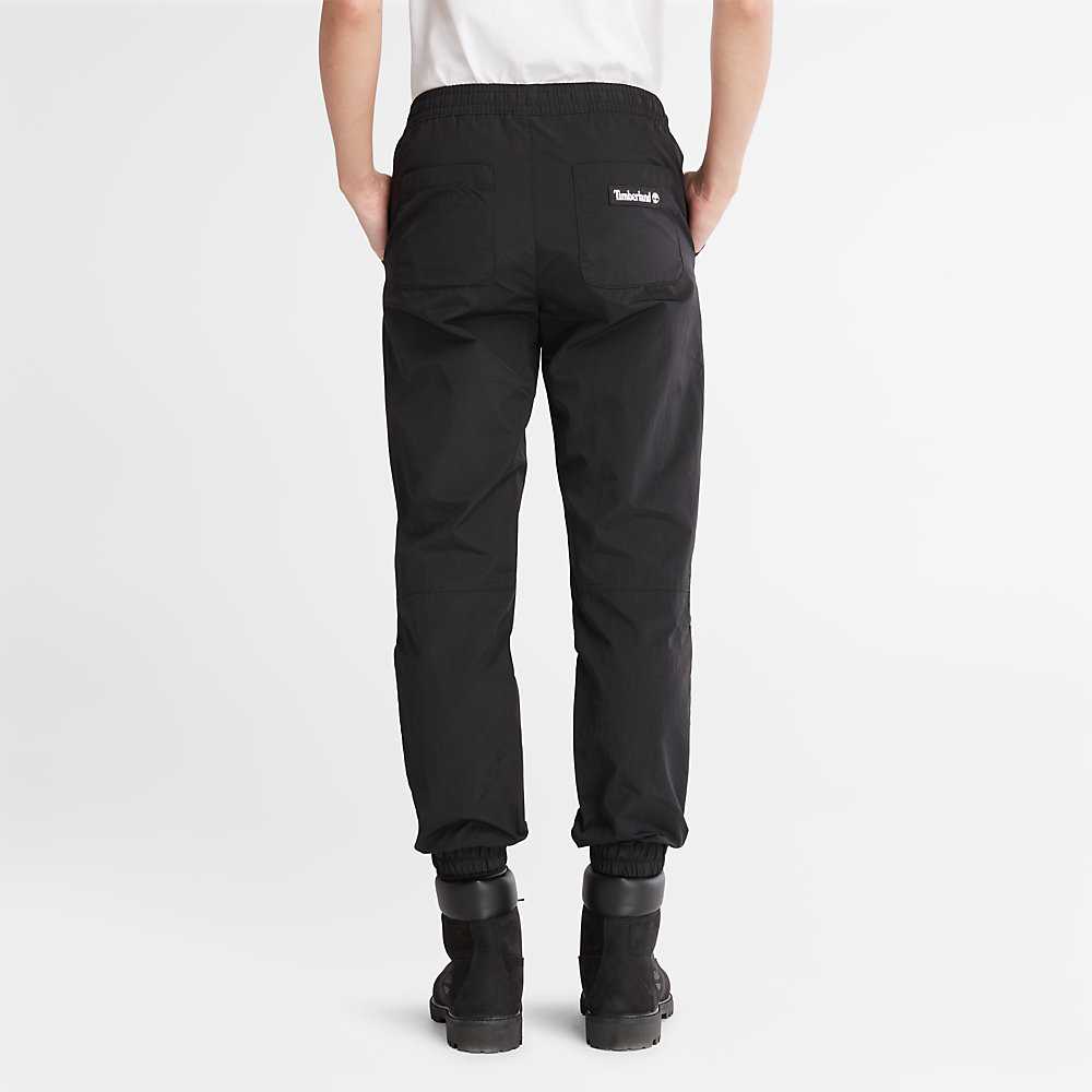 Women's Timberland Tonal Knee Track Pants Black | UAE-9386750