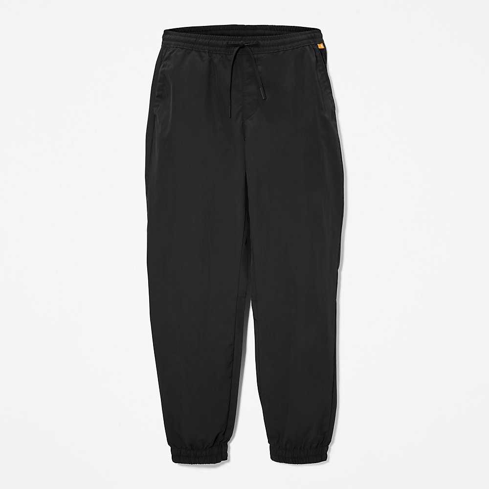 Women's Timberland Tonal Knee Track Pants Black | UAE-9386750