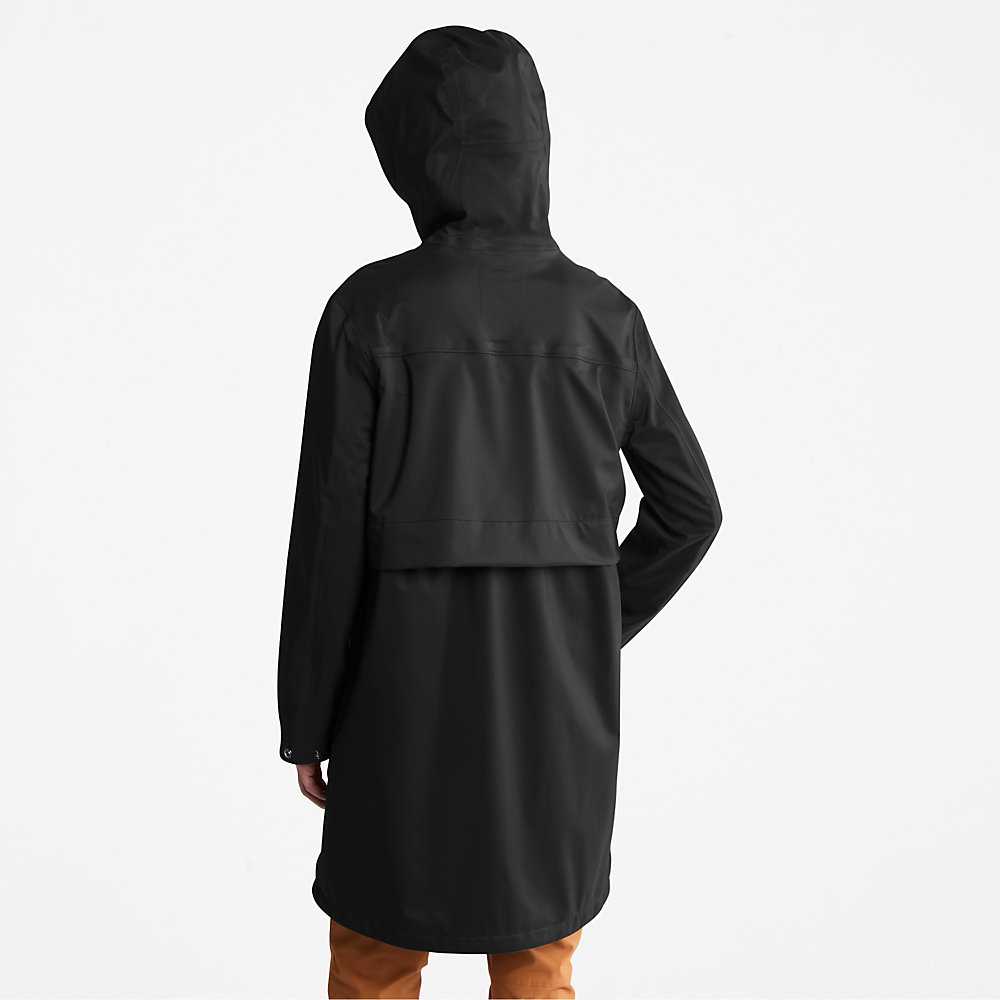 Women's Timberland Waterproof Parka Jackets Black | UAE-8461753