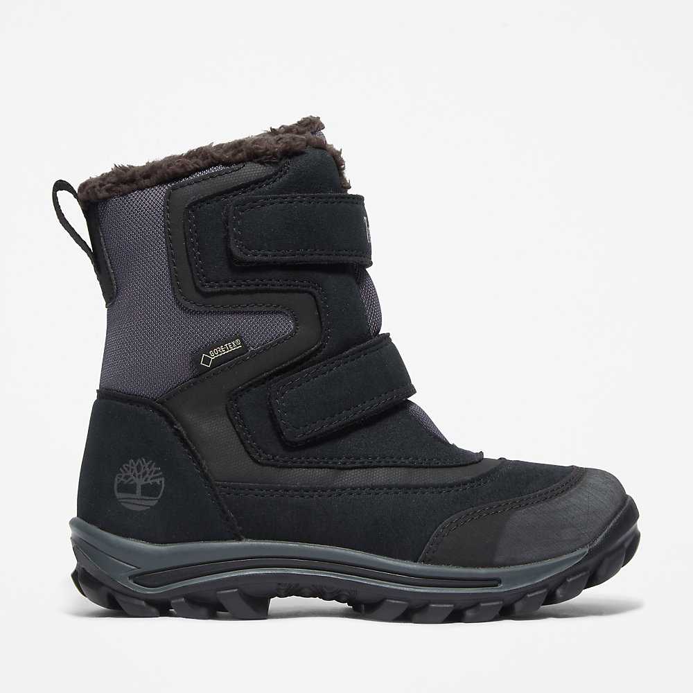 Kids' Timberland Chillberg Winter Boots Black | UAE-4219505