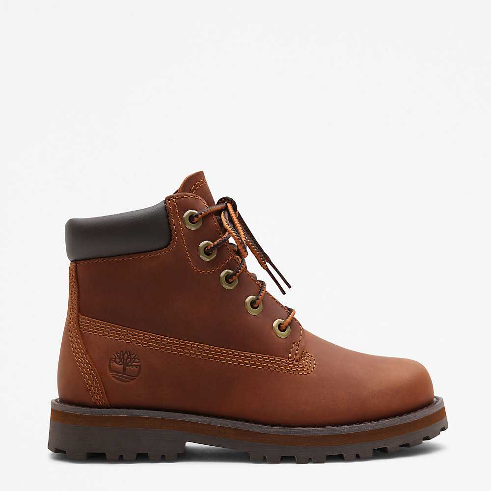 Kids' Timberland Courma Waterproof Boots Brown | UAE-4219530