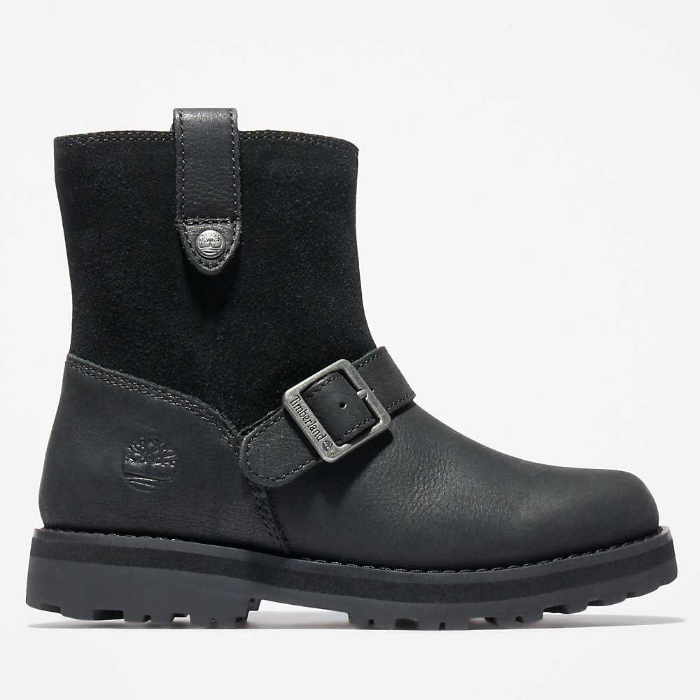 Kids' Timberland Courma Winter Boots Black | UAE-4219579