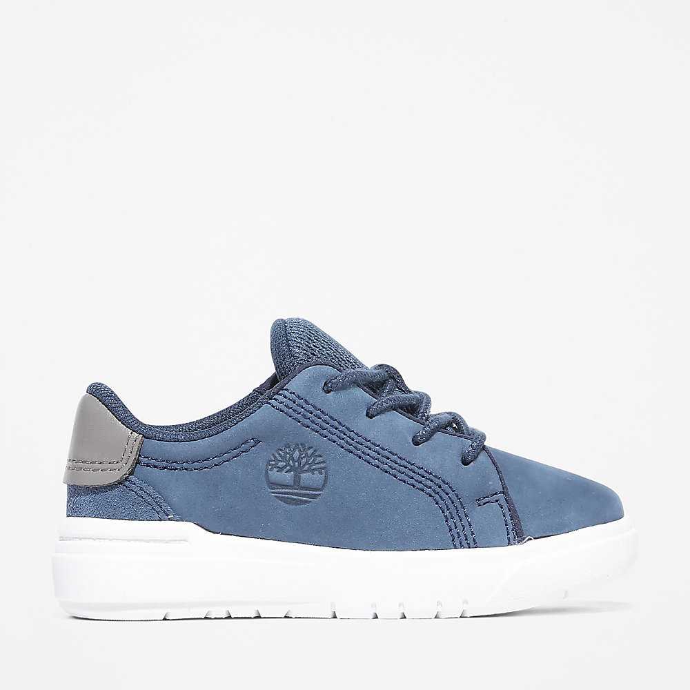 Kids' Timberland Seneca Bay Sneakers Dark Blue | UAE-4219672