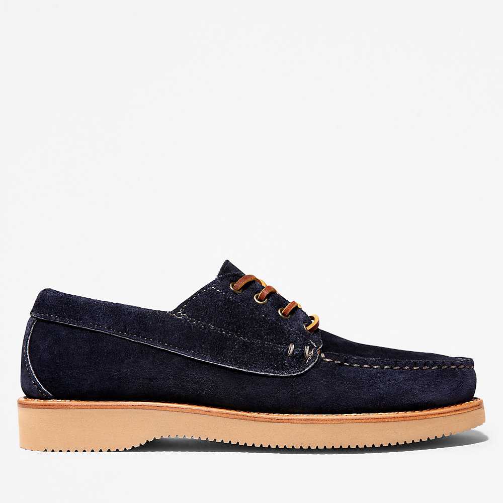 Men's Timberland American Craft Boat Shoes Navy | UAE-4861250