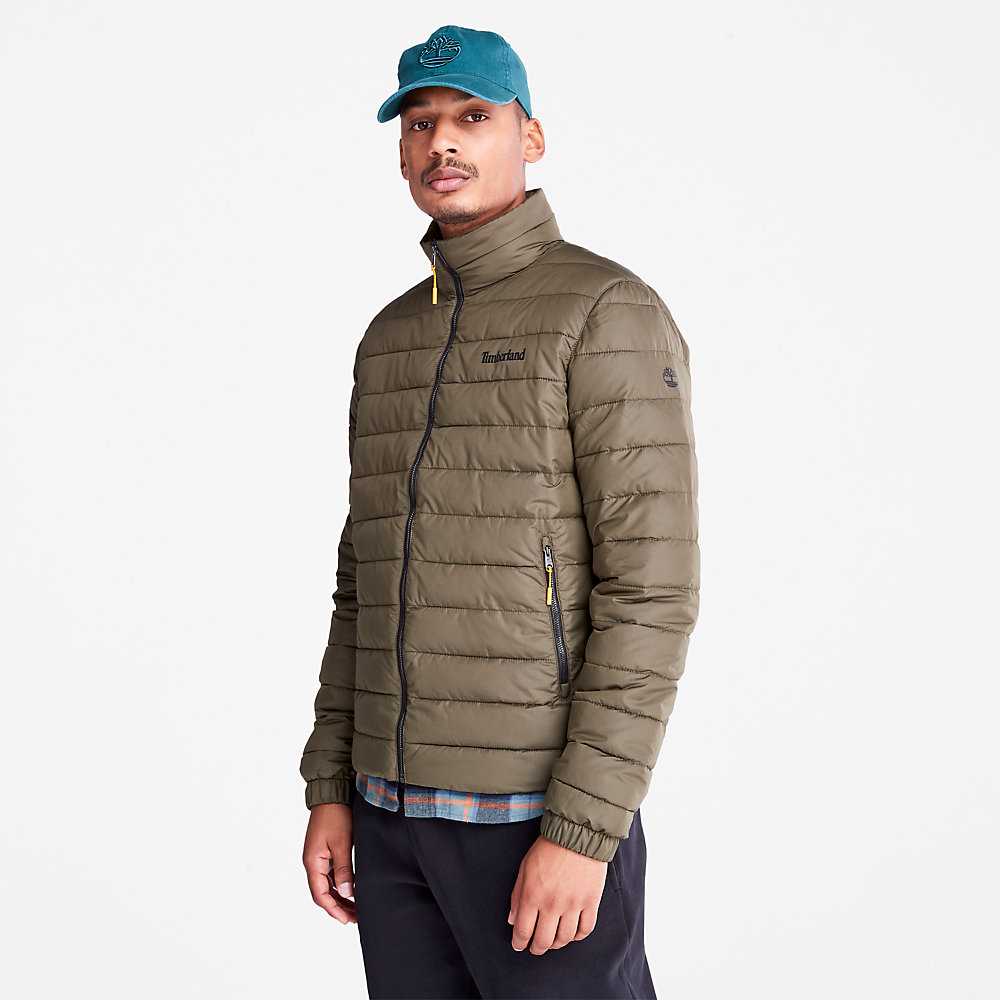 Men's Timberland Axis Peak Vest Green | UAE-6304528