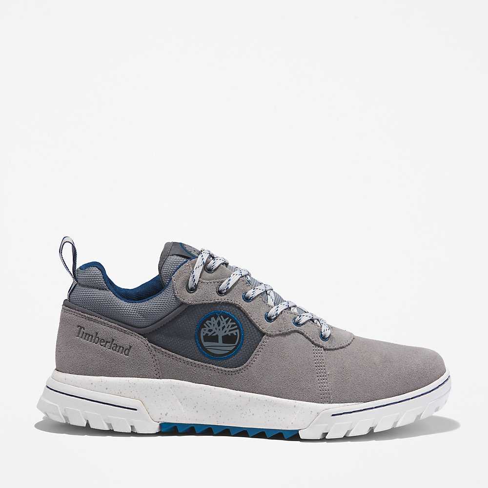 Men's Timberland Boulder Trail Sneakers Grey | UAE-5726194