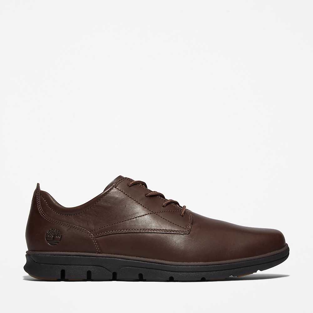 Men's Timberland Bradstreet Oxfords Shoes Brown | UAE-2891374