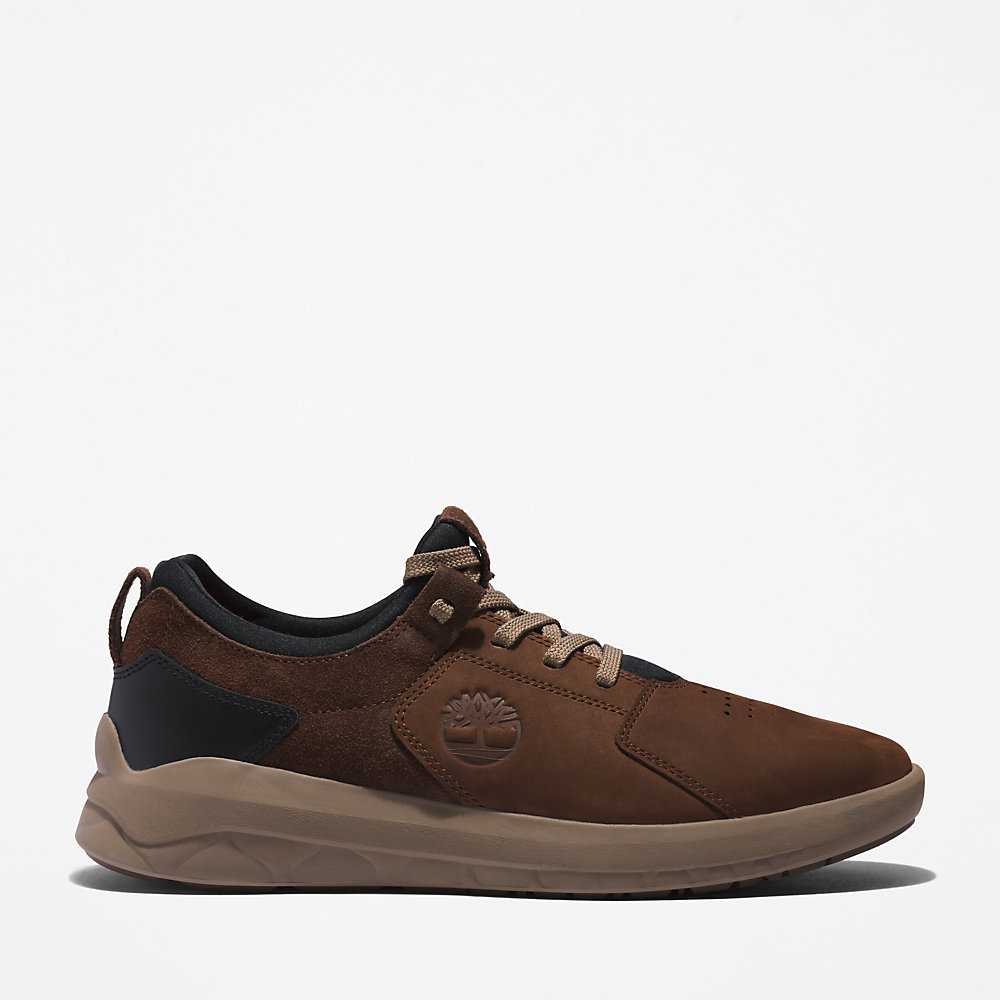 Men's Timberland Bradstreet Ultra Sneakers Dark Brown | UAE-5861273