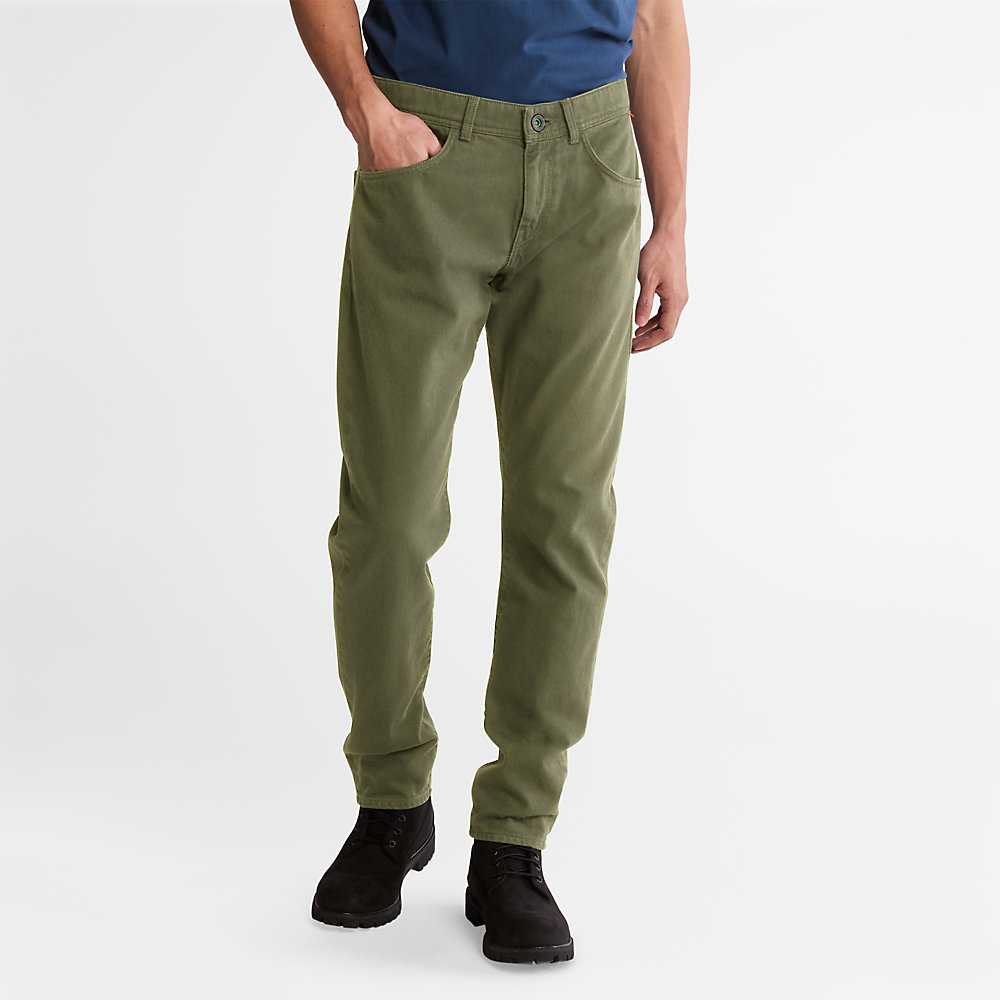 Men's Timberland Earthkeepers Jeans Green | UAE-2504987