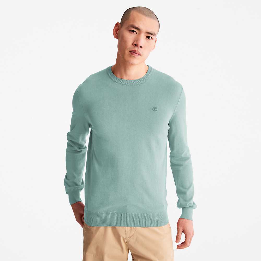 Men's Timberland Earthkeepers Sweatshirt Light Blue | UAE-8167503