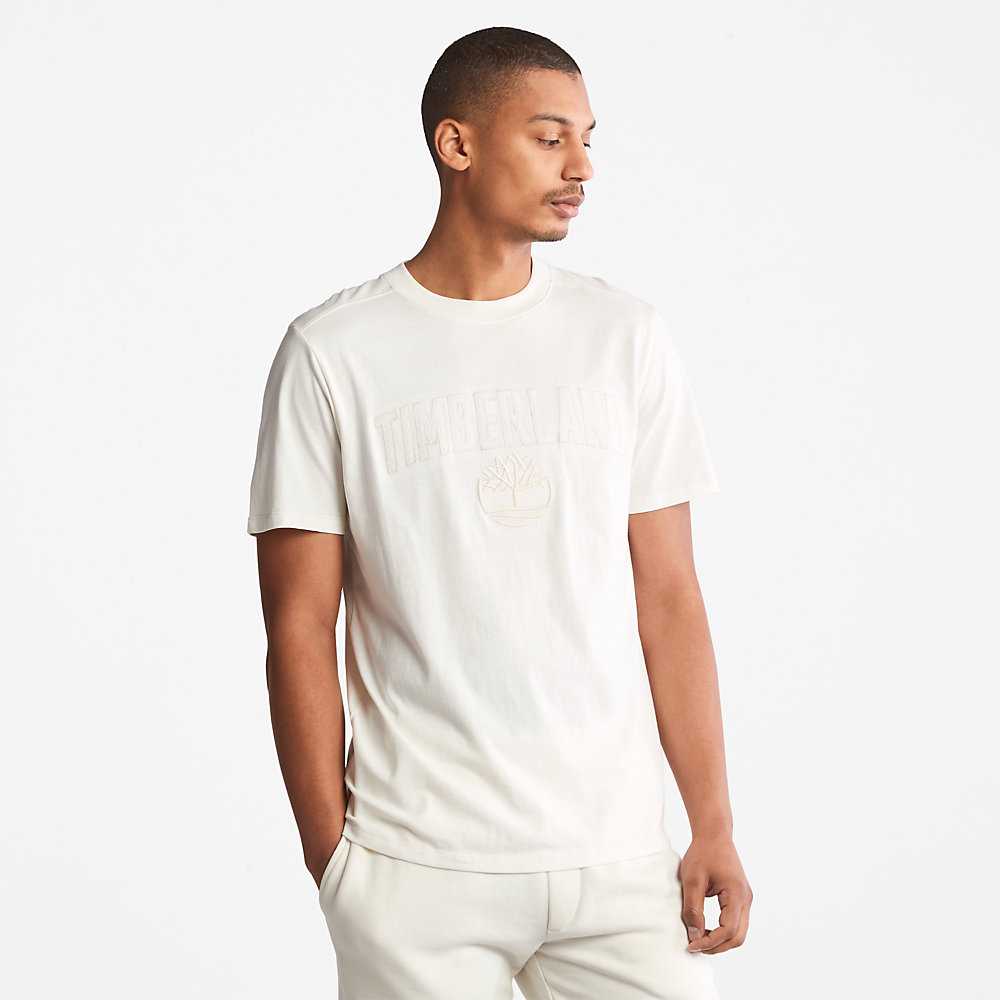 Men's Timberland Earthkeepers T Shirts White | UAE-2640317