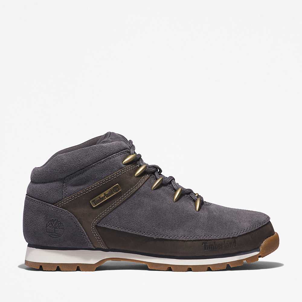 Men's Timberland Euro Sprint Hiking Boots Dark Grey | UAE-9035781