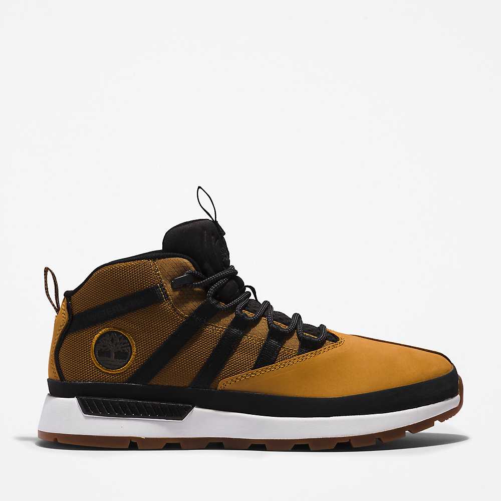 Men's Timberland Euro Trekker Sneakers Yellow | UAE-4960375