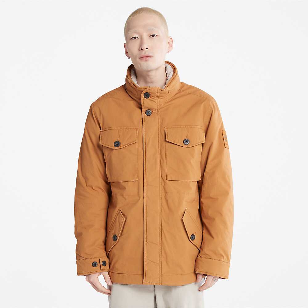 Men's Timberland Mount Kelsey Winter Jackets Light Brown | UAE-0598673