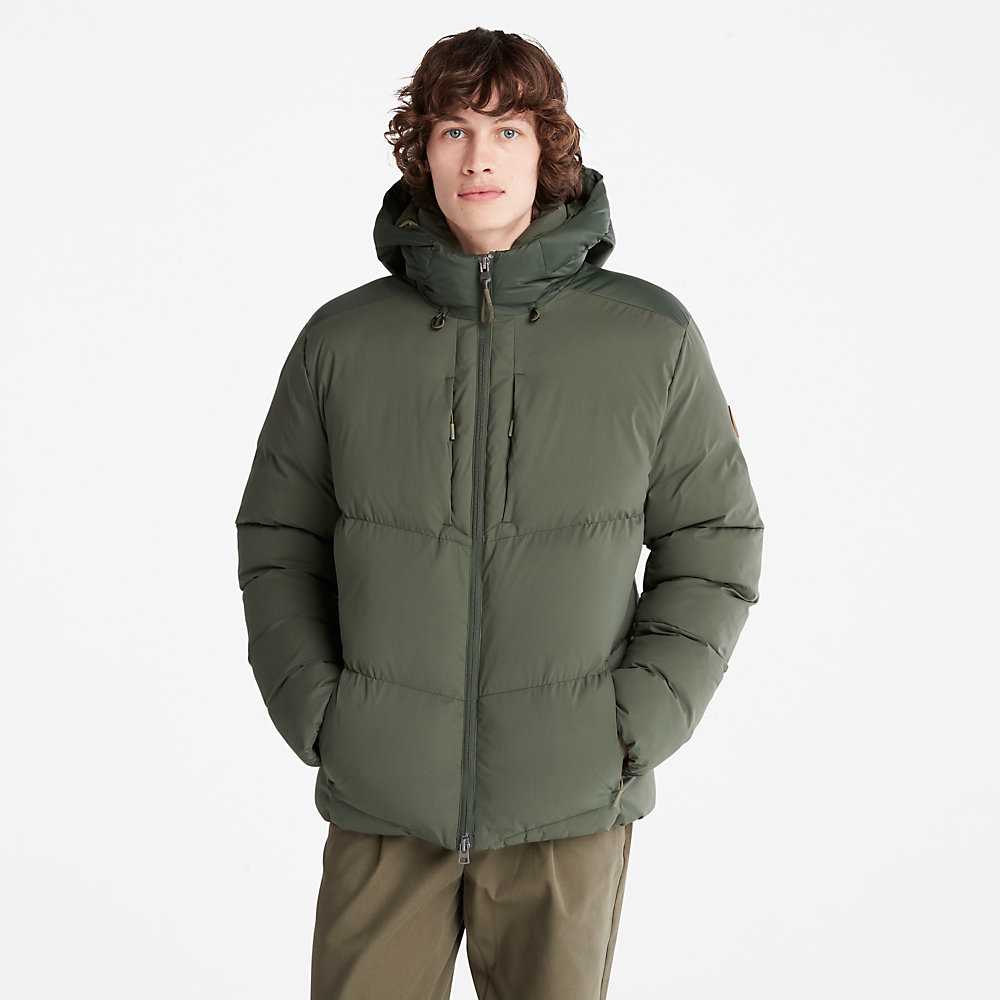 Men's Timberland Neo Summit Winter Jackets Dark Green | UAE-0327914