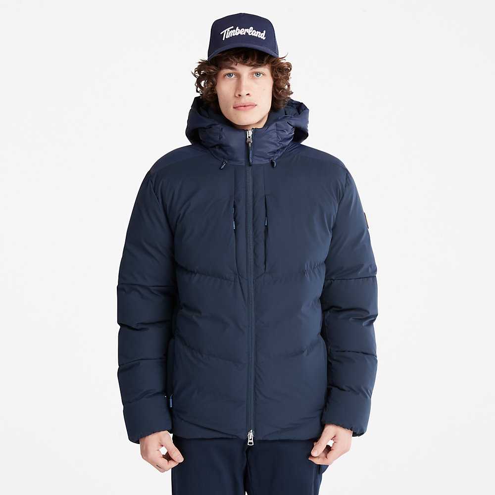 Men's Timberland Neo Summit Winter Jackets Navy | UAE-1839275