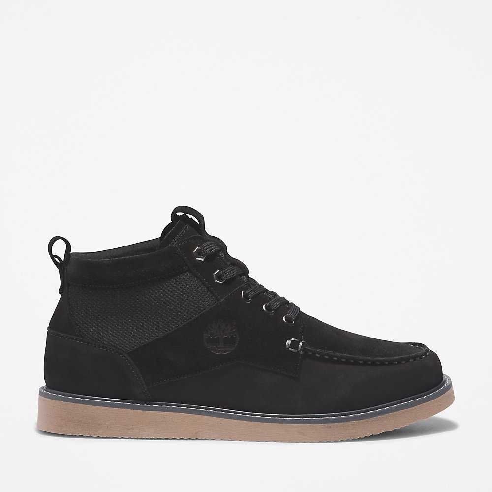 Men's Timberland Newmarket II Chukka Boots Black | UAE-1402538