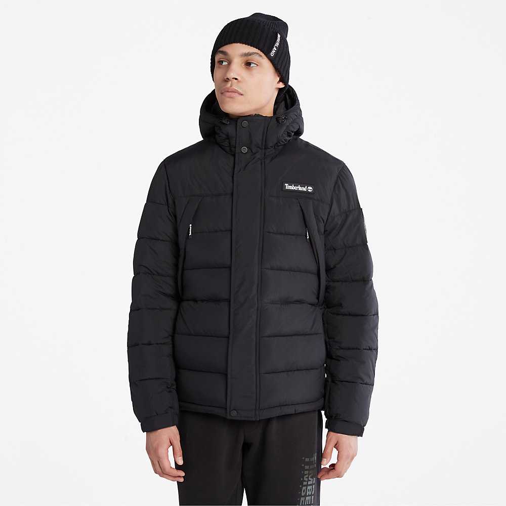 Men's Timberland Outdoor Archive Down Jackets Black | UAE-4013625