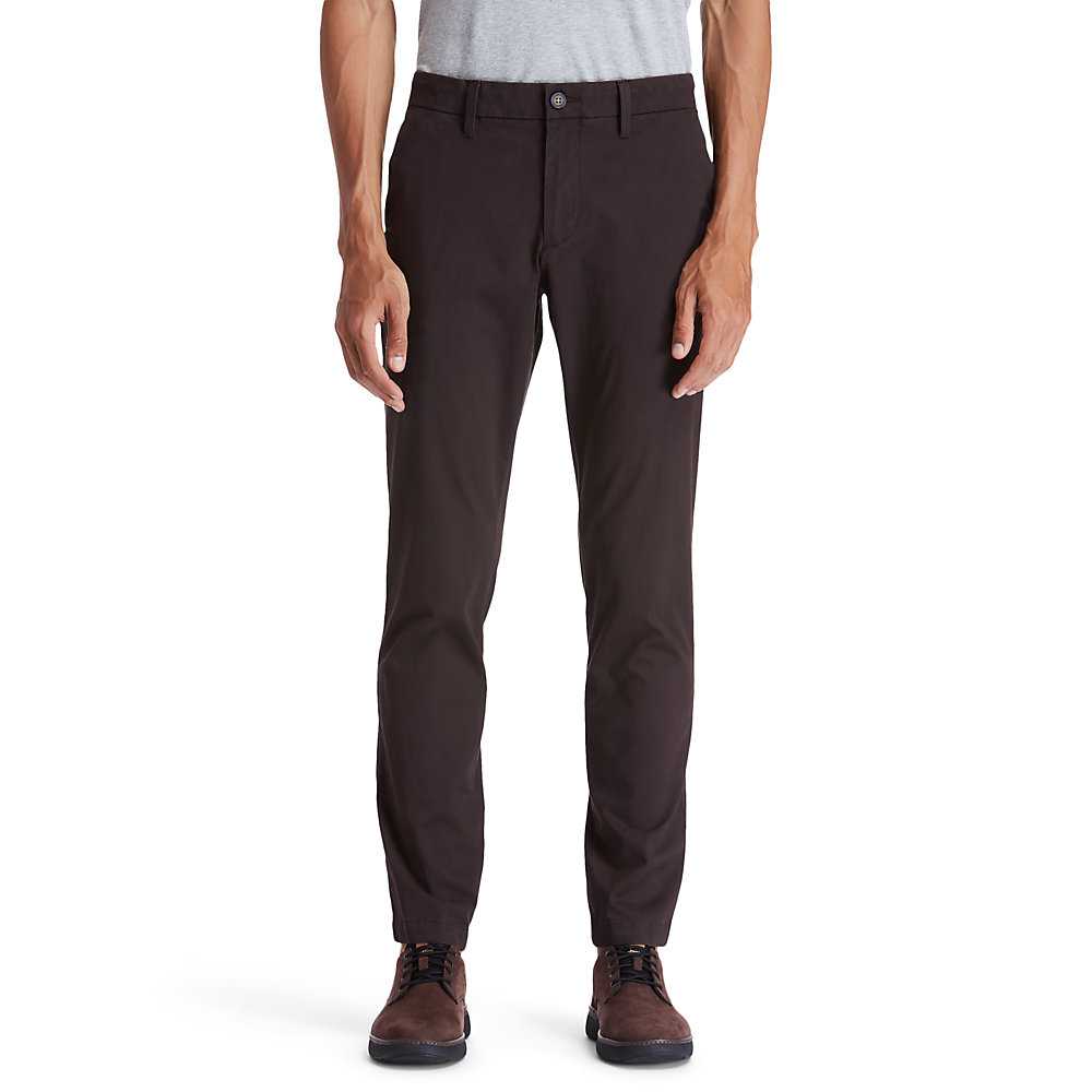 Men's Timberland Sargent Lakes Chinos Dark Brown | UAE-8603571