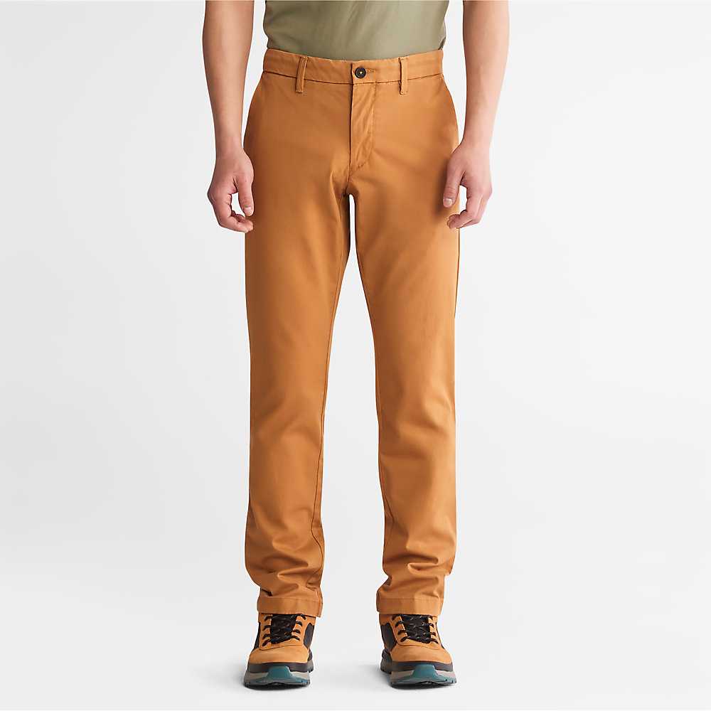 Men's Timberland Sargent Lakes Chinos Yellow | UAE-9803426